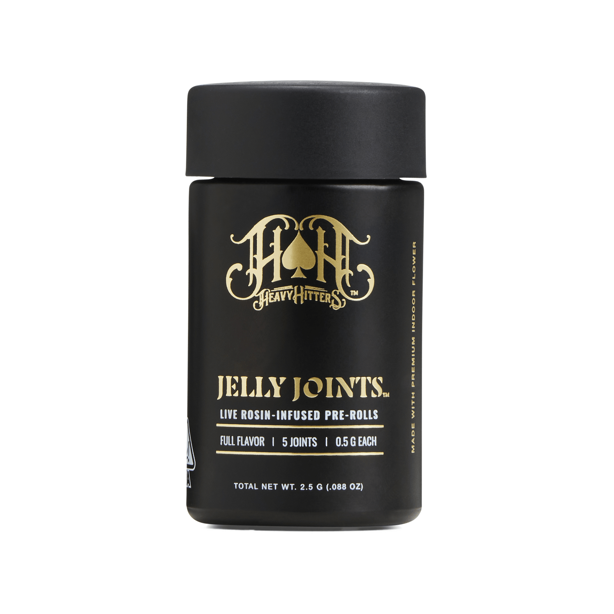 Acapulco Gold [S] x Garlic Cookies | Sativa - Jelly Rosin Infused 0.5g Preroll 5-Pack