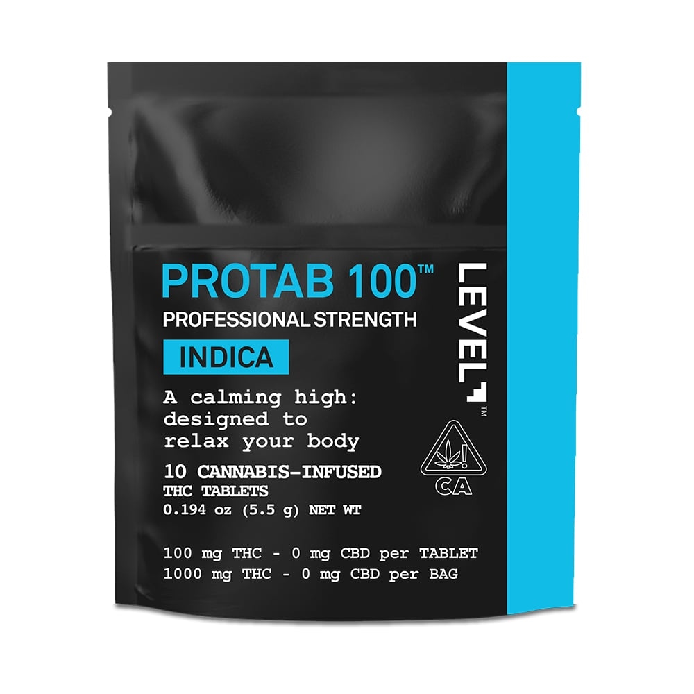 PROTAB 100 Indica [10pk] (1000mg)