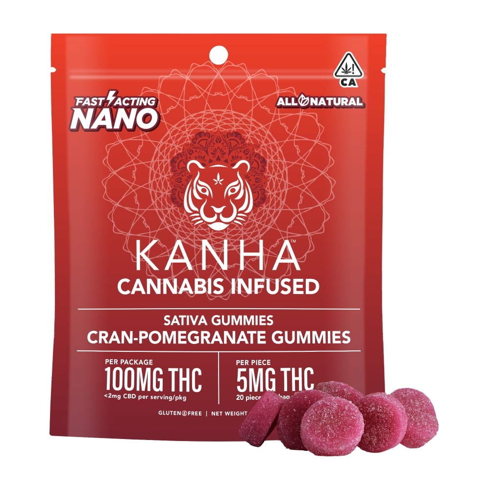 Cran-Pomegranate Punch - Sativa [20pk] (100mg)