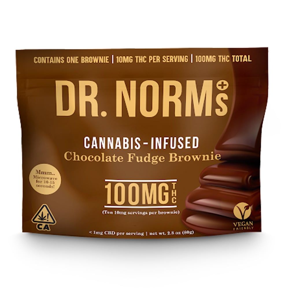 Vegan Fudge Brownie (100mg)