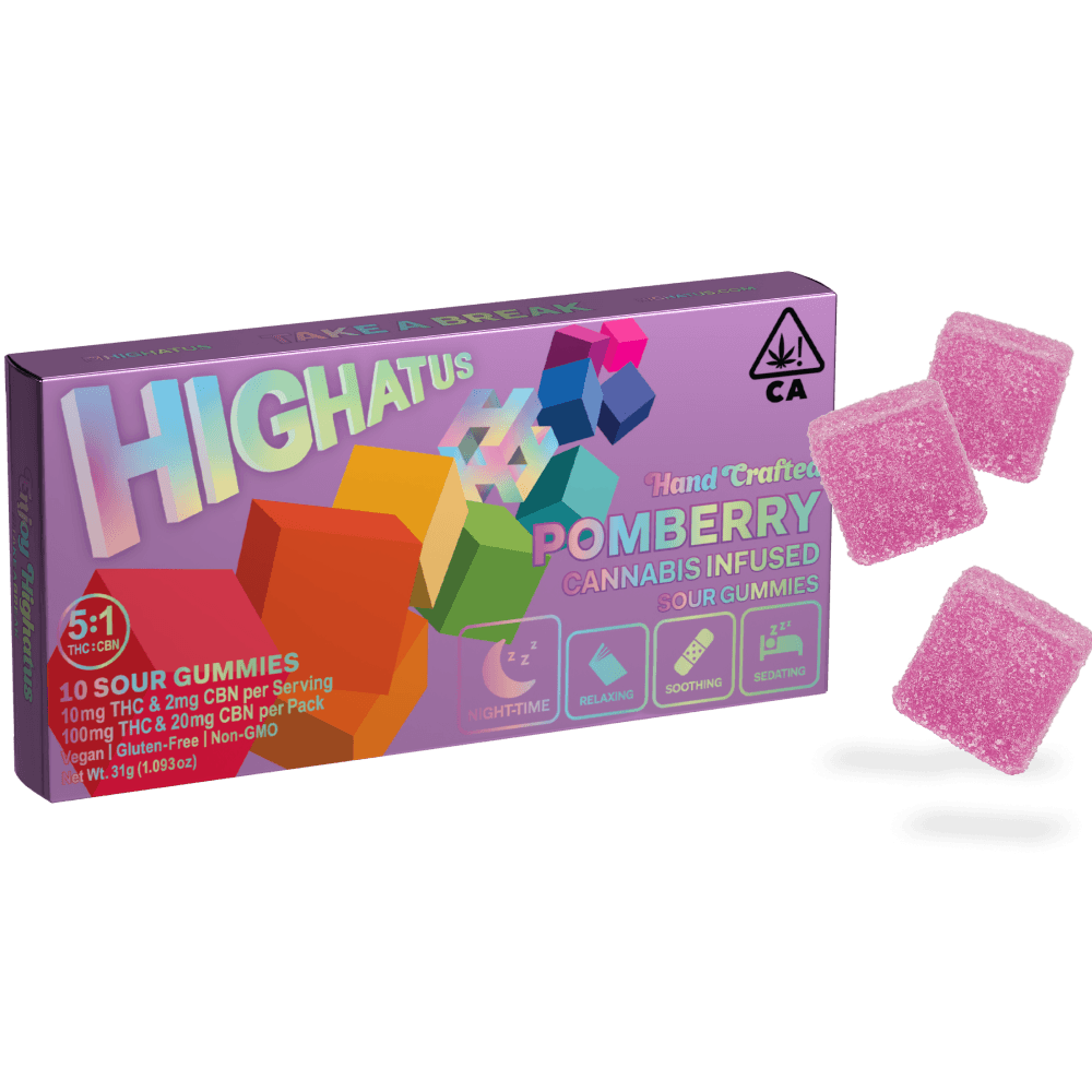 5:1 THC/CBN Pomberry [10pk] (100mg THC/20mg CBN)