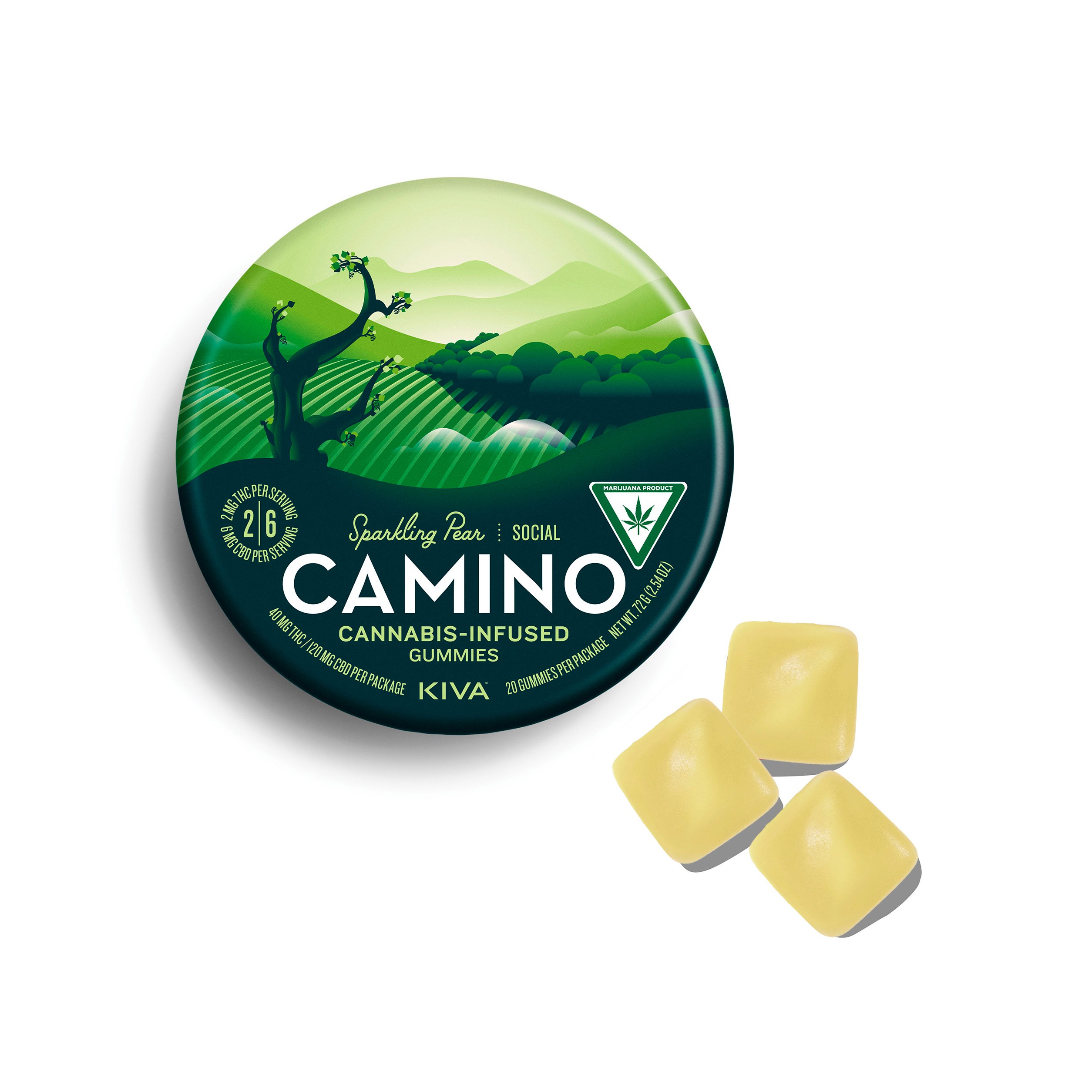 3:1 Sparkling Pear [20pk] (120mg CBD/40mg THC)