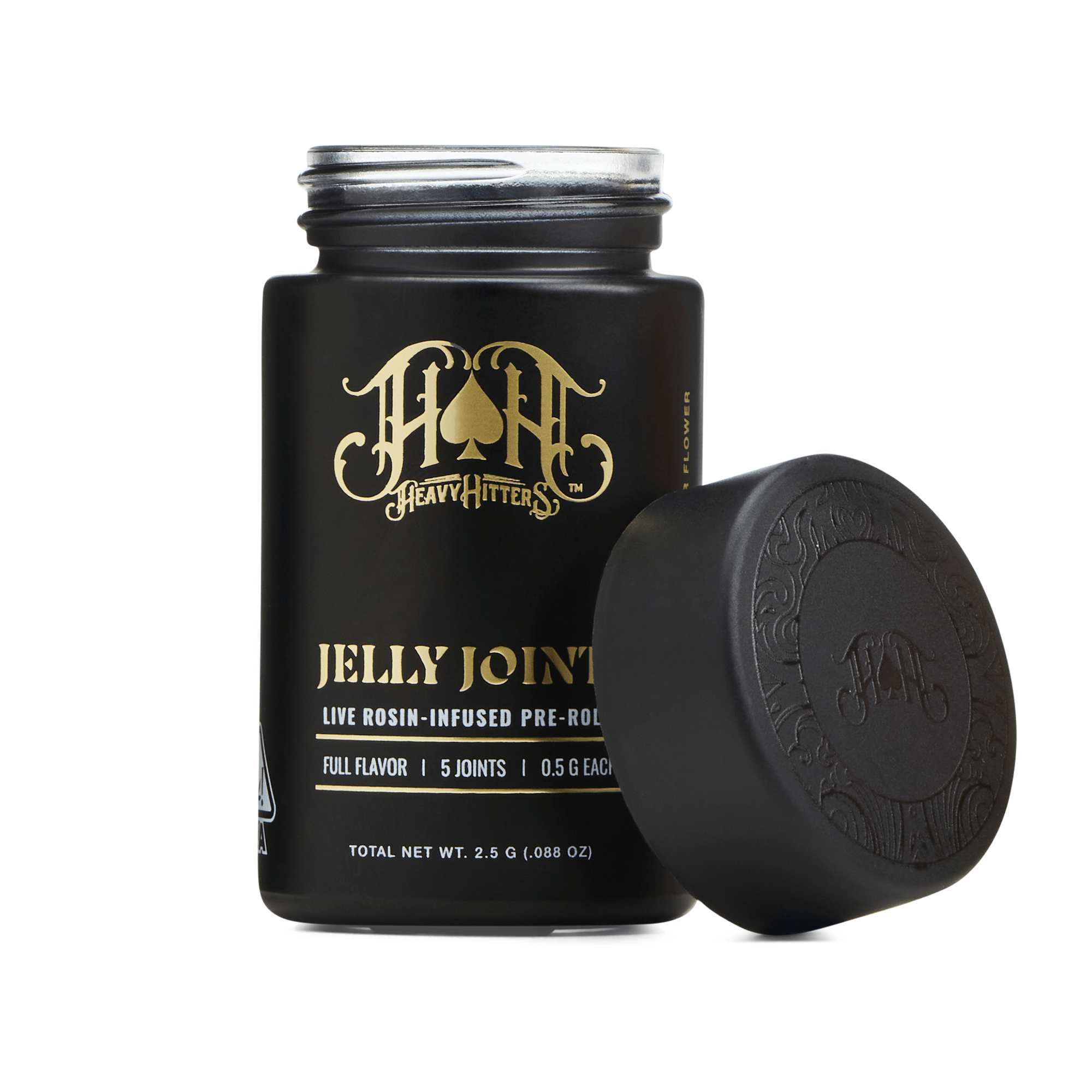 Orange Tree x Acai Sherbet | Jelly Rosin Infused 0.5g Preroll 5-pack