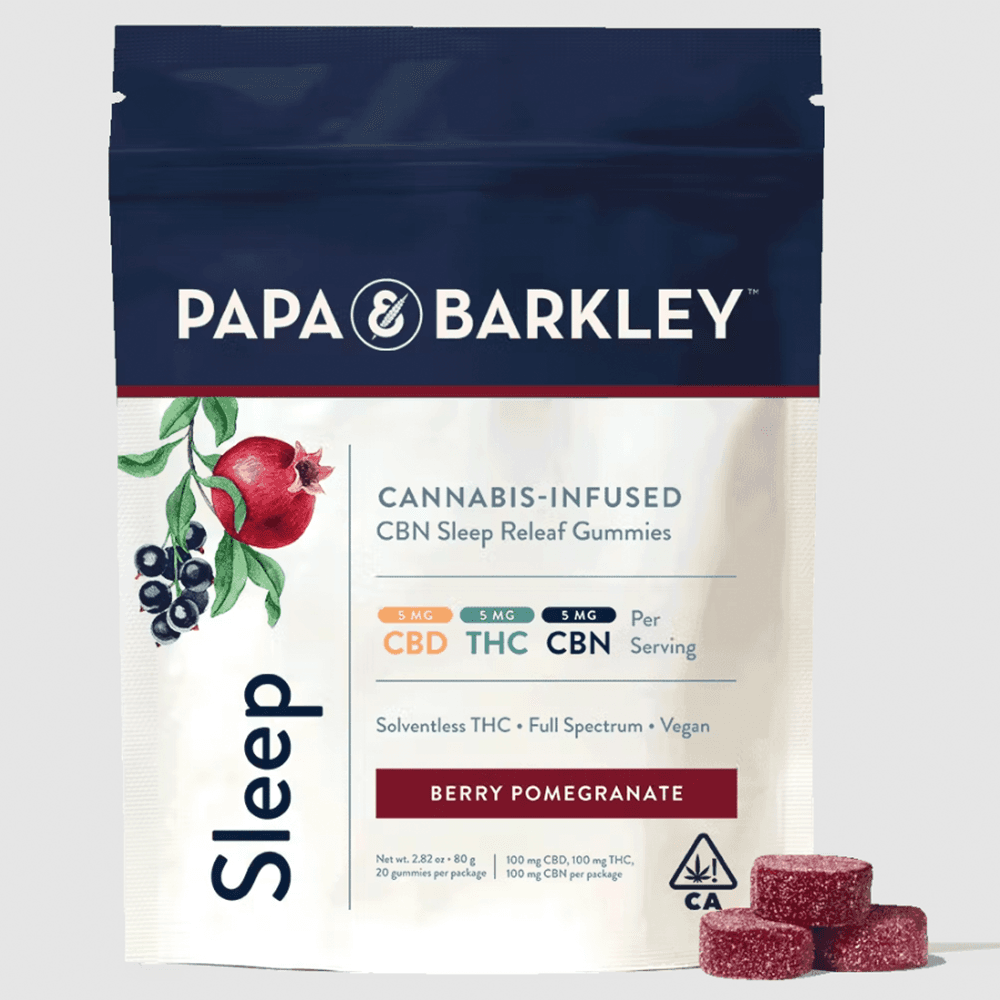 Berry Pomegranate Sleep [20pk] (100mg CBD/100mg THC/100mg CBN)