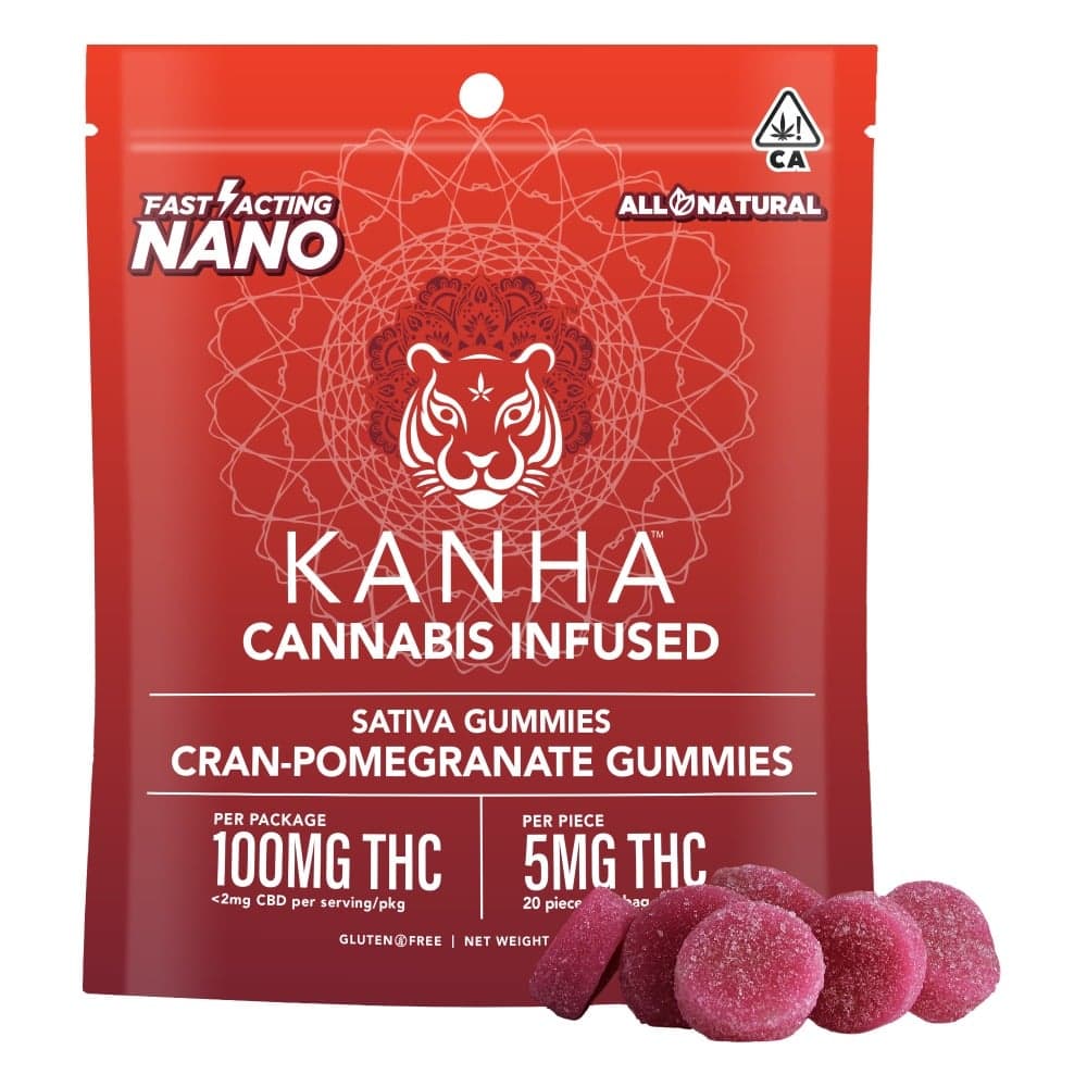 Cran-Pomegranate Punch - Sativa [20pk] (100mg)