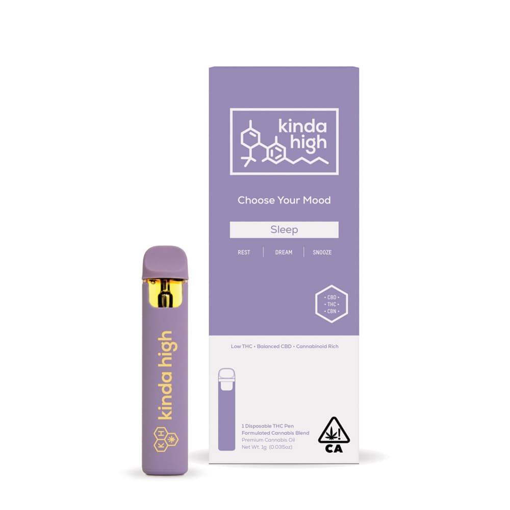 Kinda High™ - Sleep CBD/THC/CBN - Rechargeable Disposable