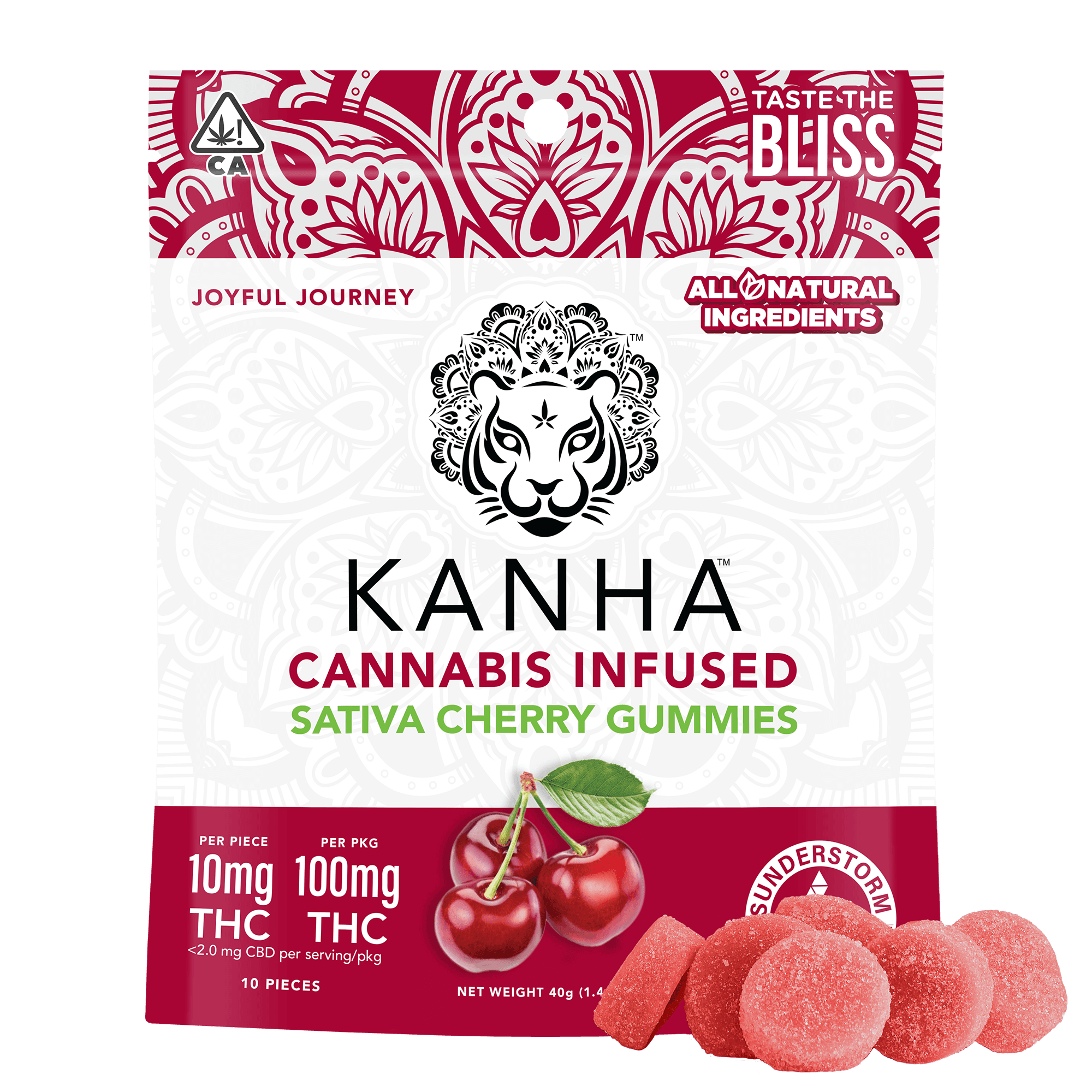 Cherry - Sativa [10pk] (100mg)