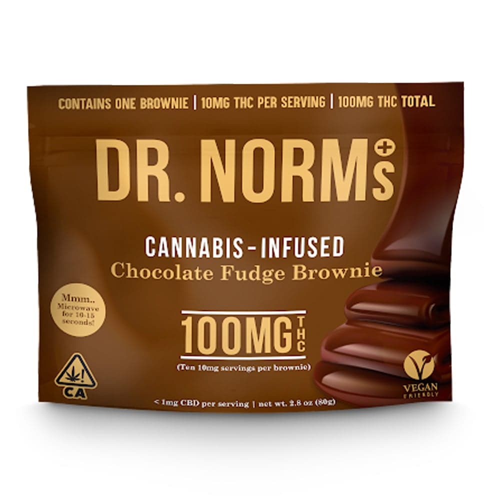 Vegan Fudge Brownie (100mg)