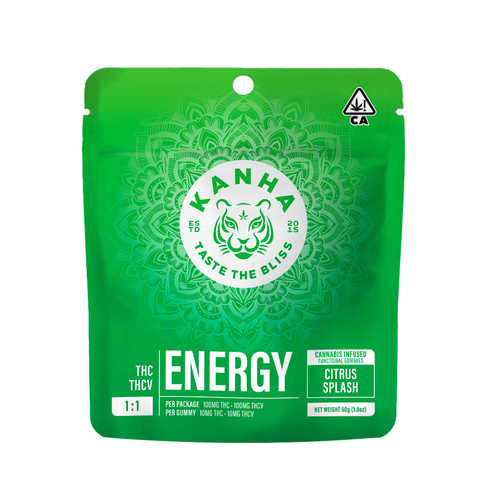 FX 1:1 ENERGY Citrus Splash [10pk] (100mg THC/100mg THCV)