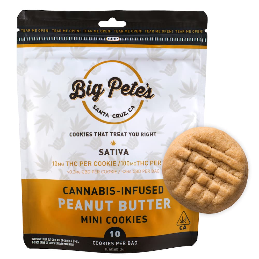 Peanut Butter - Sativa [10pk] (100mg)