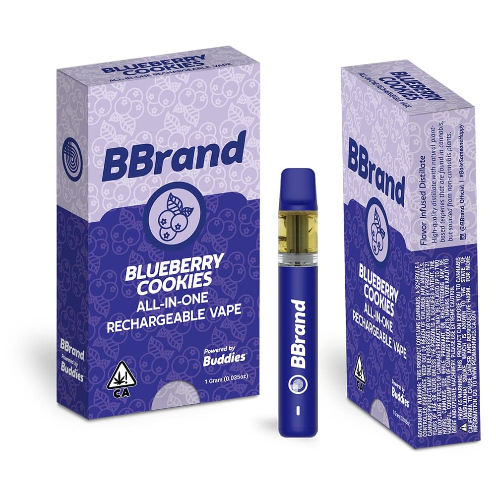 Blueberry Cookies [1000mg]