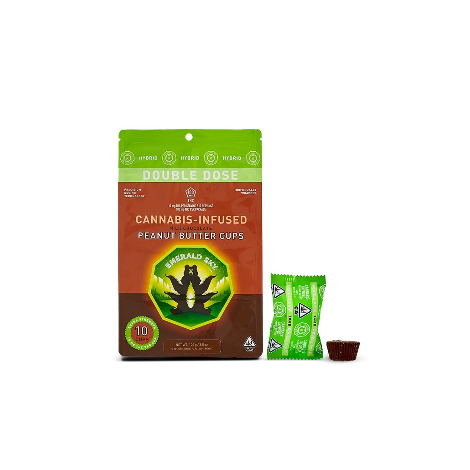 Peanut Butter Cups | 10pk/10mg - 100mg | Hybrid
