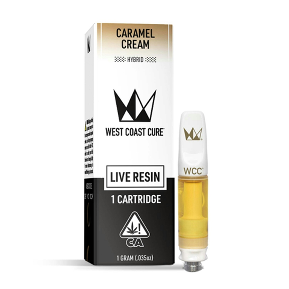 Caramel Cream Live Resin Cartridge