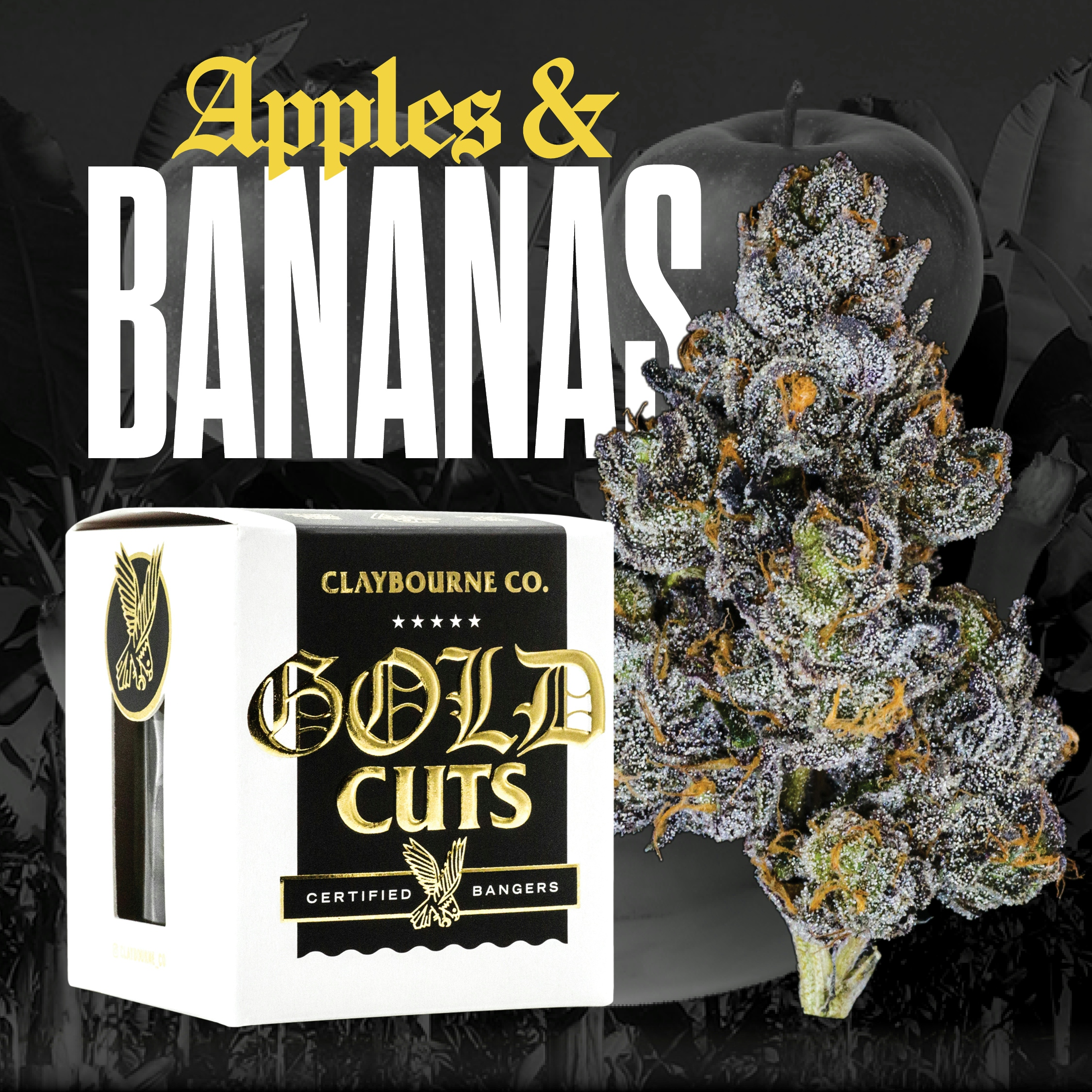 Apples and Bananas (3.5g) - Gold Cuts