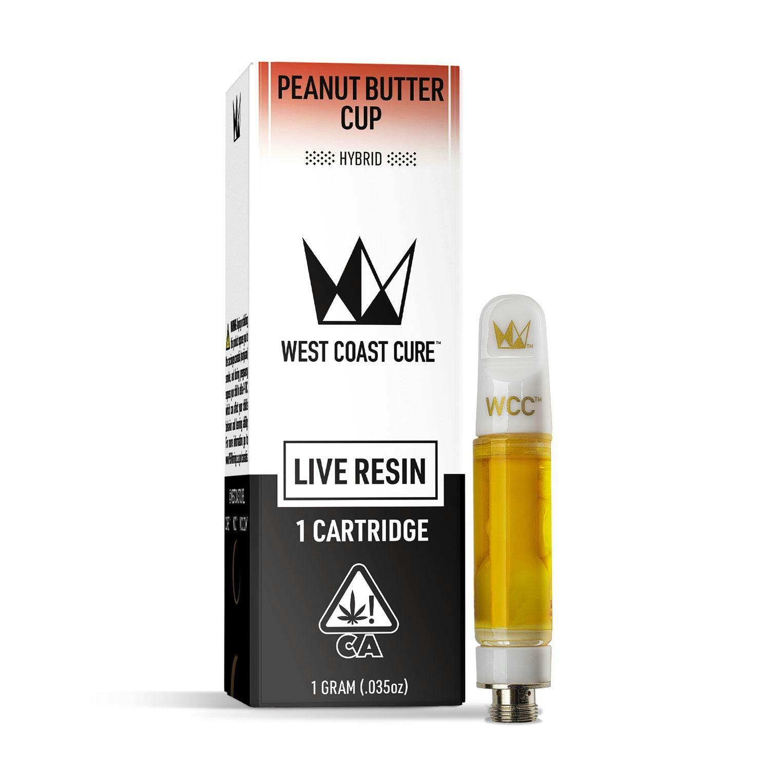 Peanut Butter Cup Live Resin Cartridge - 1g